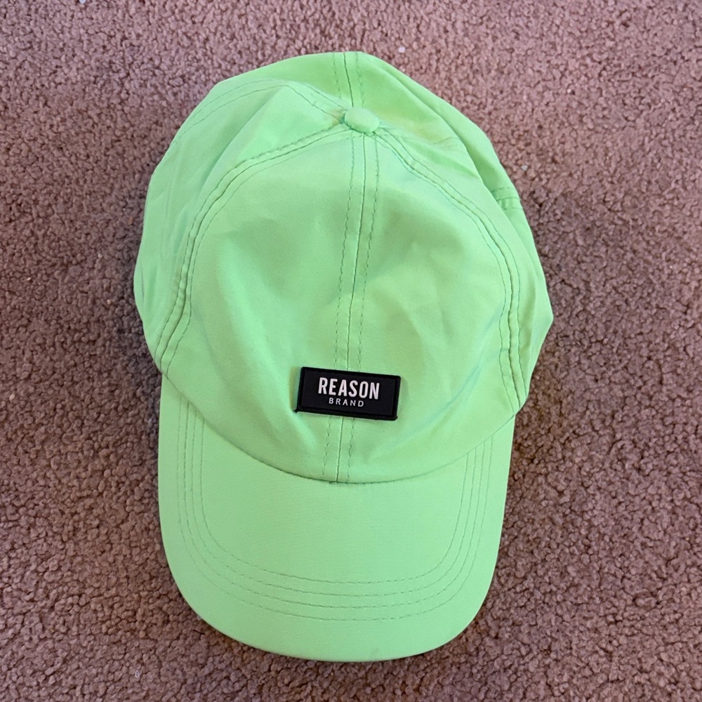 Reason Kids Bright Green Hat